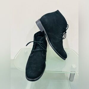 Jennen Mr. Schubert Elevator Shoes Black‎ Suede Size 43EU . US Men's 10